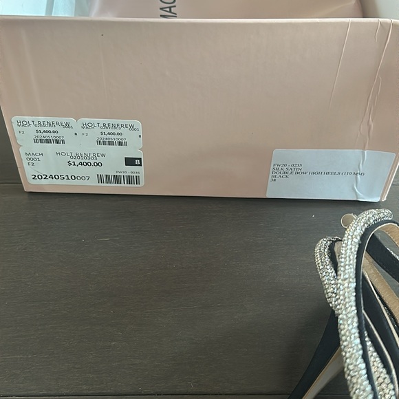 Mach & Mach Women's Black Heels - Picture 7 of 14